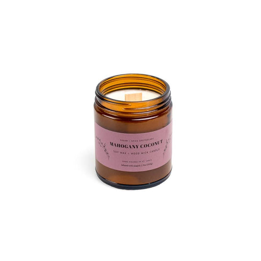 Soy Wax + Wood Wick Candle